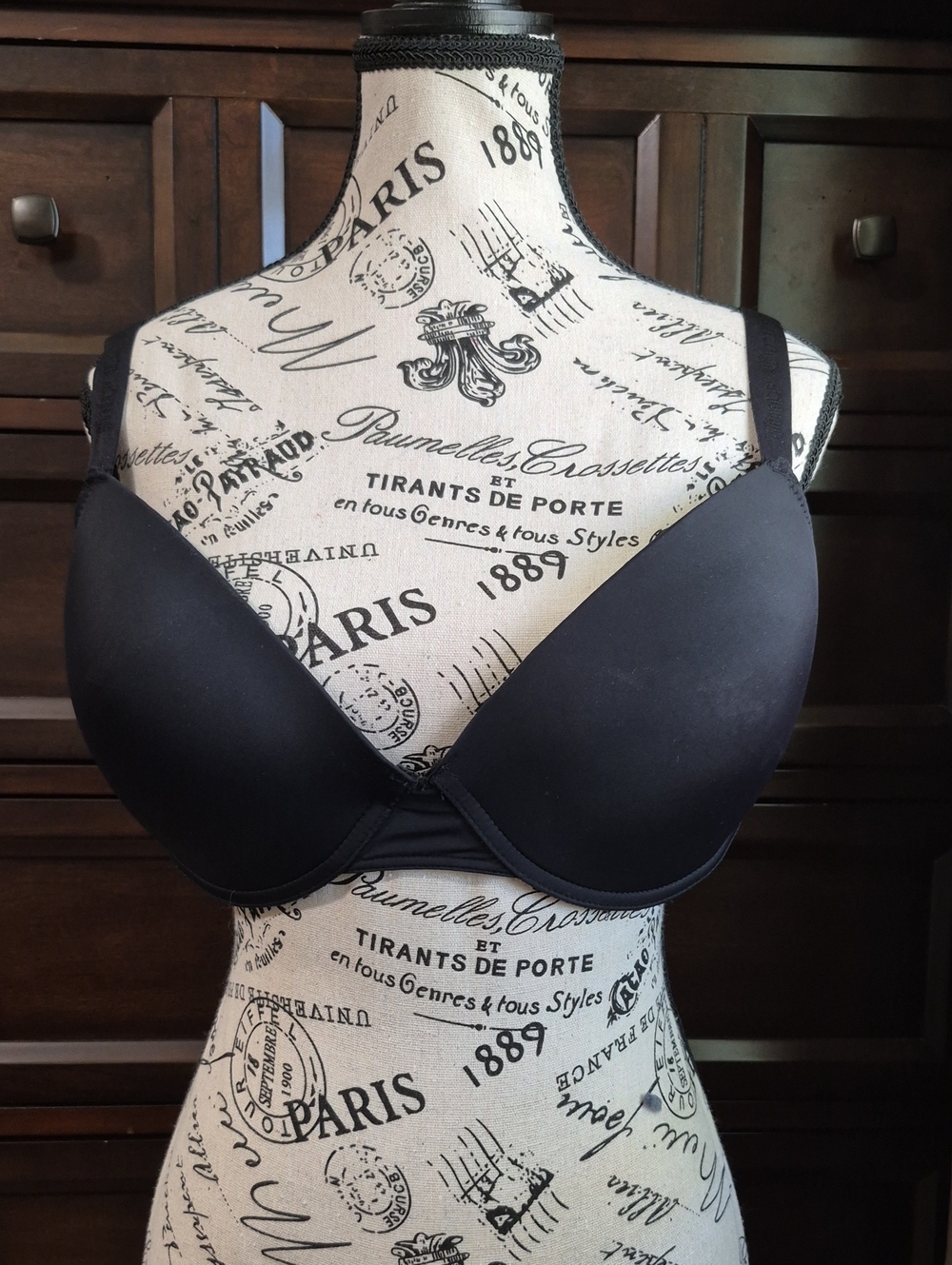Juicy Courture 38DD Black Bra